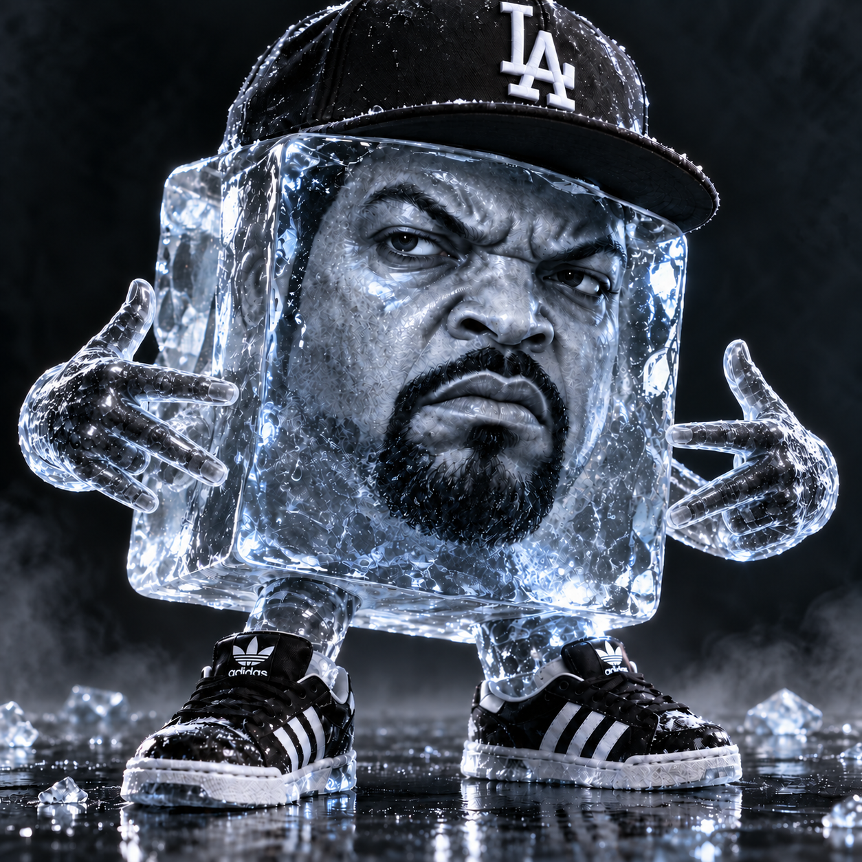 Ice Cube token character